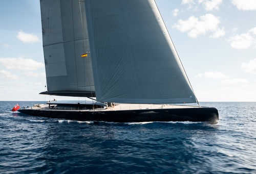 Segel-Superyacht / für Kreuzfahrten - Ngoni - Trimm Design BV - mit offenem Heck / Sloop / maßgefertigt