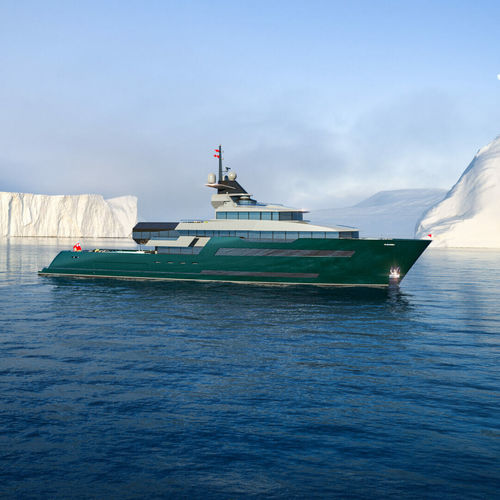 Megayacht für Kreuzfahrten - LUX - Trimm Design BV - Raised Pilothouse