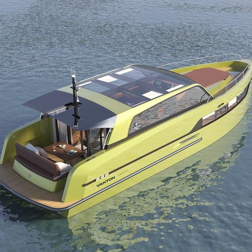 Express-Cruiser / Innenborder - Vanton  - Trimm Design BV - zweimotorig / Hardtop / Stahl