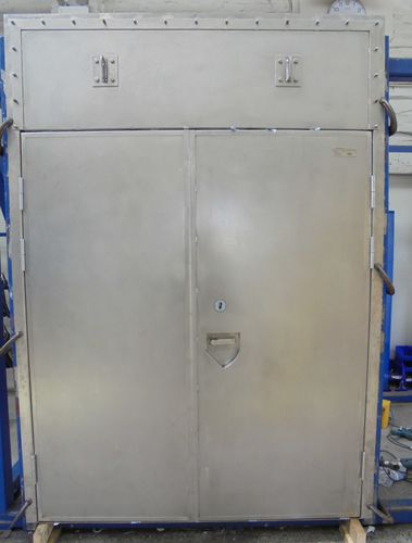 Tür für Schiffe - MML Marine Ltd - Typ A60 / doppelt / Edelstahl