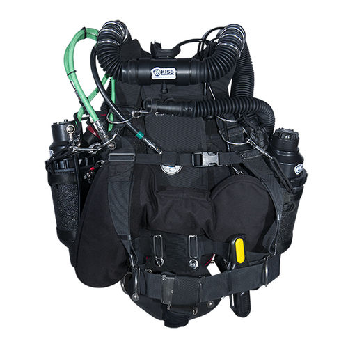 Kreislaufrecycler mit geschlossenem Kreislauf - Spirit SIDEWINDER - KISS Rebreathers