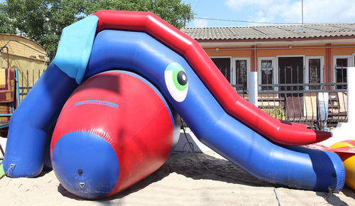 Rutschbahn-Wasserspielgerät - Little elephant - Vector Inflatables - für Wassersportzentrum / für Yacht