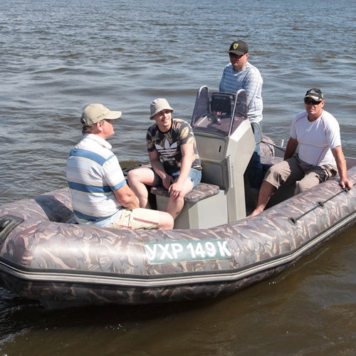 Außenborder-Schlauchboot - RIB 500 - Vector Inflatables - halbstarr / mit Mittelkonsole / Sport