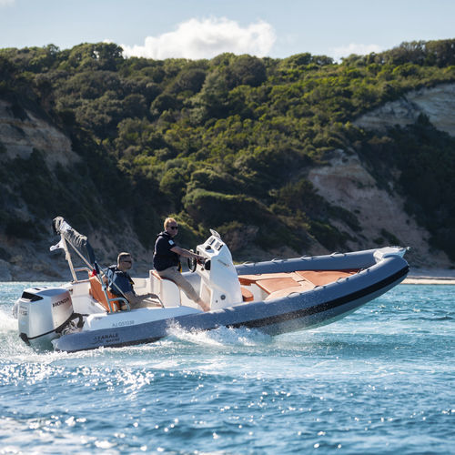 Außenborder-Schlauchboot - PICHJU 600 - Fanale Marine - halbstarr / Open / mit Mittelkonsole