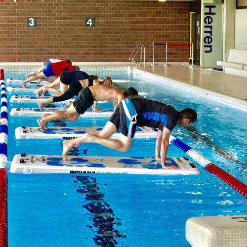 Matratze-Wasserspielgerät - Fitmat 7'6 - Indiana Paddle & Surf - für Wassersportzentrum / aufblasbar / schwimmend