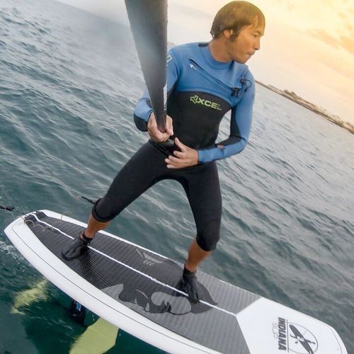 Windsurf-SUP - 7’8 - Indiana Paddle & Surf - Epoxid / Schaumstoff / Carbon