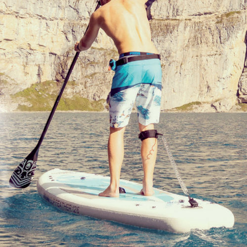 Aufblasbares SUP - 12‘6 Feather - Indiana Paddle & Surf - Touring / für Erwachsene / Federn