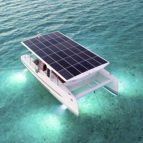 Elektrisches Berufsschiff - SoelCat 12 - SOEL YACHTS B.V. - Tourismusboot / Katamaran / Verbundwerkstoff