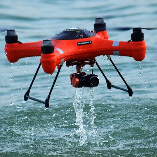 Quadrikopter-Drohne - SplashDrone 3 Auto - SWELLPRO - wasserdicht / schwimmend