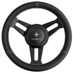 Motorboot-Lenkrad / mit Lederbezug