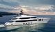 Megayacht für Kreuzfahrten / Raised Pilothouse / 6 Kabinen / Stahl
