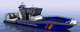 Patrouillenboot Berufsschiff / Rettungsboot / Hafenboot / Außenborder