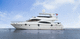 Motoryacht für Kreuzfahrten / Flybridge / Glasfaser