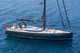 Segelyacht für Kreuzfahrten / 4 Kabinen / mit offenem Heck / Bugspriet