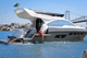Hubplattform / zum Baden / Knickarm / für Yacht