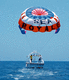 Parasailing-Fallschirm / 1 Platz / maßgefertigt / für starke Winde / für Start auf Boot
