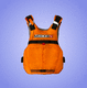 Wassersport-Schwimmweste / für Kinder / Schaumstoff / orange