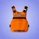 Wassersport-Schwimmweste / für Männer / Schaumstoff / orange