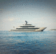 Megayacht für Kreuzfahrten / Hochseefahrten / mit Decksalon / Diesel/Elektro-Hybrid