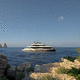 Superyacht für Kreuzfahrten / mit Steuerhaus / Verdränger Rumpf / Aluminium