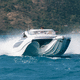 Express-Cruiser / Außenborder / zweimotorig / Open / mit Doppelkonsole