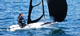Einhandjolle / Regatta / Freizeit / asymmetrischer Spinnaker