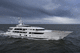 Megayacht für Kreuzfahrten / Explorer / Raised Pilothouse / senkrechter Bug