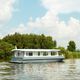Innenborder-Hausboot / Kanal / Stahl / 2 Kabinen