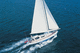 Segelyacht für Kreuzfahrten / mit offenem Heck / mit Decksalon / maßgefertigt