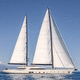 Segel-Superyacht / für Kreuzfahrten / 5 Kabinen / 10 Kojen / mit Steuerhaus