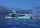 Megayacht für Kreuzfahrten / Raised Pilothouse / 6 Kabinen / Verbundwerkstoff