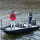 Bass-Boat / Außenborder / Gleiter / Open / mit Doppelkonsole