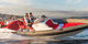 Außenborder-Schlauchboot / zweimotorig / RIB / mit Mittelkonsole