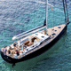 Segelyacht für Kreuzfahrten / 3 Kabinen / 6 Kojen / mit offenem Heck
