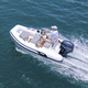 Außenborder-Schlauchboot / halbstarr / Open / mit Seitenkonsole
