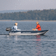 Offenes Boot / Außenborder / Aluminium / max. 3 Personen