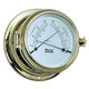 analoges Thermometer / Hygrometer / Comfortmeter / poliertes Messing