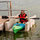 Zuwasserlassungssystem für Kajak