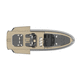 Express-Cruiser / Innenborder / dreimotorig / Softtop / max. 18 Personen