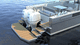 Plattform für Boot / Hub / Edelstahl / ferngesteuert