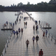 schwimmender Brücke / für Personenkontrolle