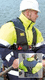 automatisch aufblasbare Rettungsweste / 275 N / unisex / mit Sicherheitsgurt