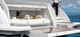 Kran für Yacht / Knickarm / hydraulisch