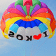 maßgefertigter Parasailing-Fallschirm / 1-4er