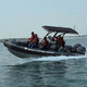 Patrouillenboot Berufsschiff / Außenborder / Aluminium / Festrumpf-Schlauchboot