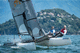 Sportkatamaran für Küstenregatta / Zweihand / mit Doppeltrapez / Carbon