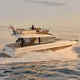 Express-Cruiser / Innenborder / zweimotorig / Verdränger Rumpf / Flybridge