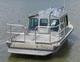 Arbeitsboot Berufsschiff / Innenborder / Aluminium