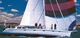 Segelyacht für Kreuzfahrten / Regatta / 2 Kabinen / mit offenem Heck