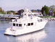 Motoryacht für Kreuzfahrten / Trawler / Flybridge / Raised Pilothouse